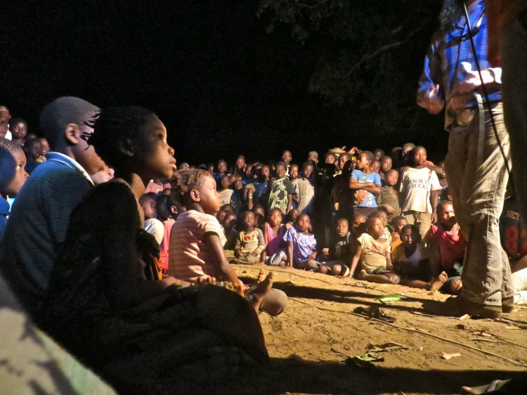 Preaching in Mozambique